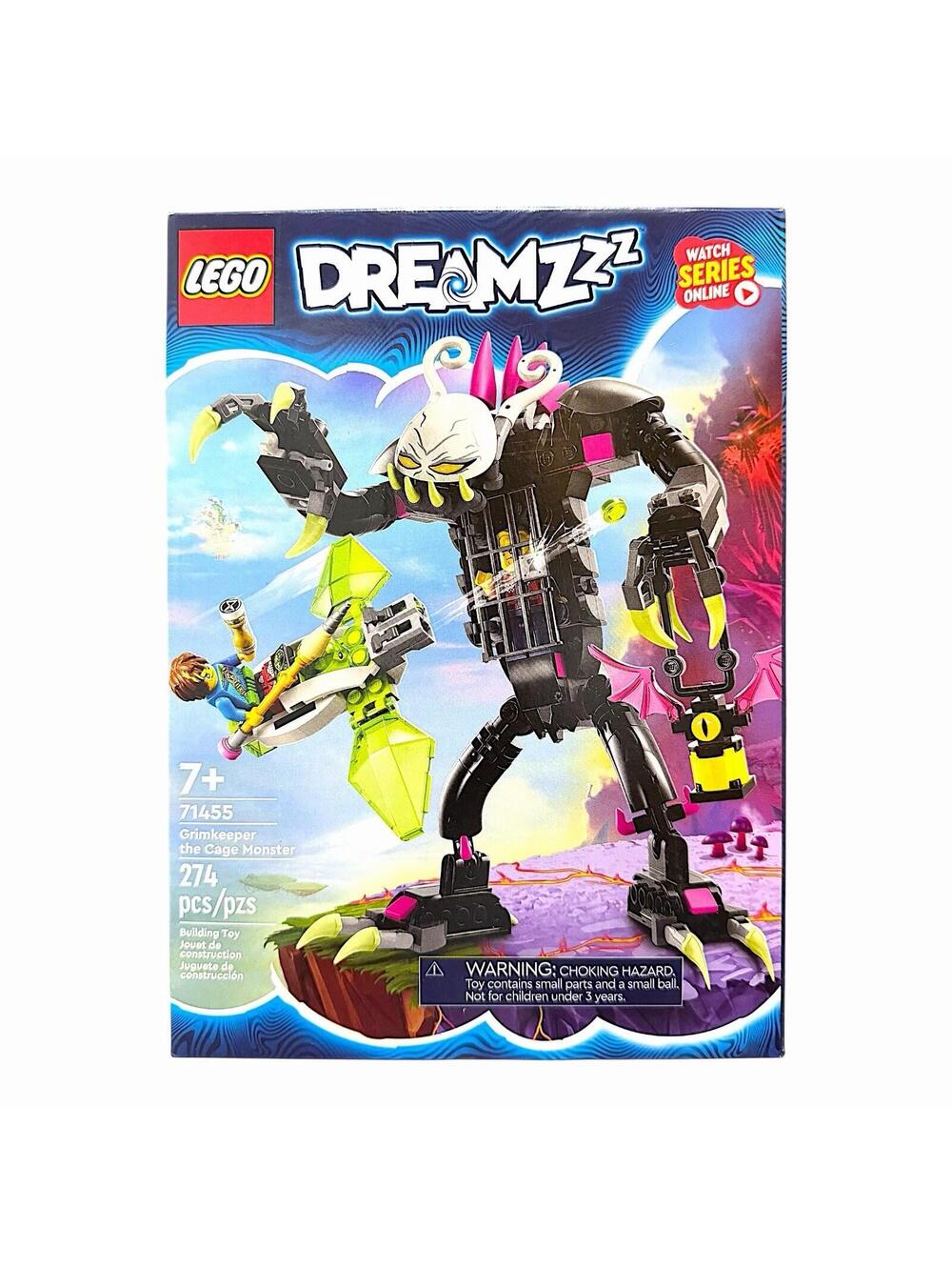 LEGO Dreamzzz: Grimkeeper the Cage Monster (71455) New and Sealed Building Toy